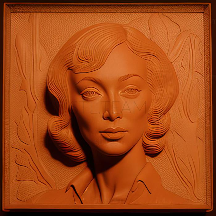 3D модель Синди Шерман, американская художница. (STL)